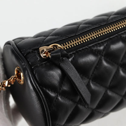 Versace Medusa, Black, Leather, shoulder