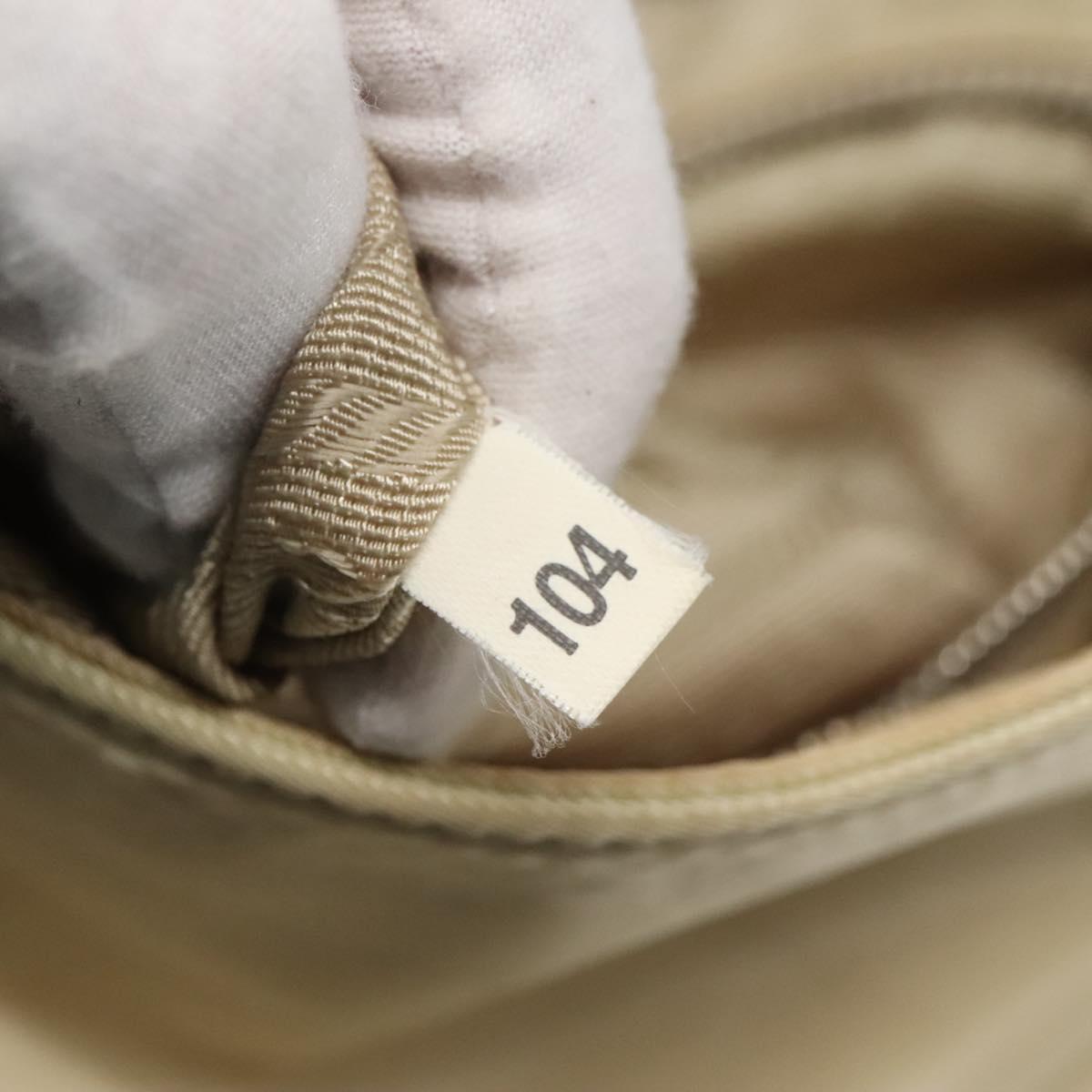 Prada Re-Nylon, Beige, Canvas, shoulder