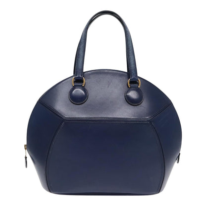Hermès Ile De Shiki, Blue, Leather, handbag
