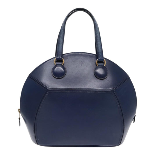 Hermès Ile De Shiki, Blue, Leather, handbag