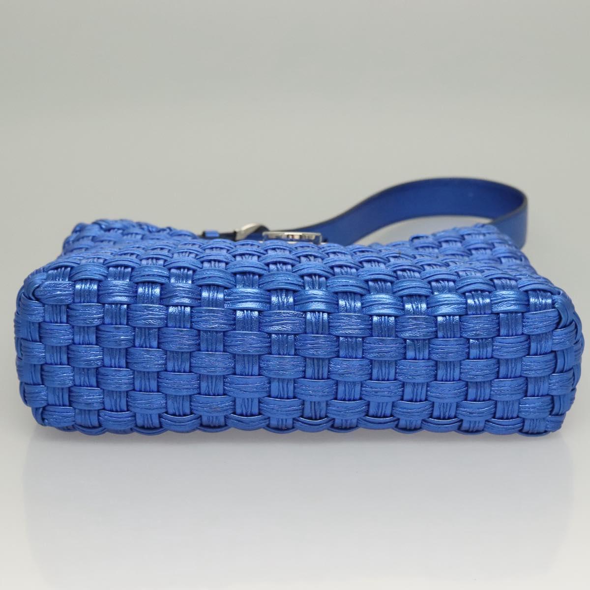 Salvatore Ferragamo Gancini, Blue, Leather, shoulder