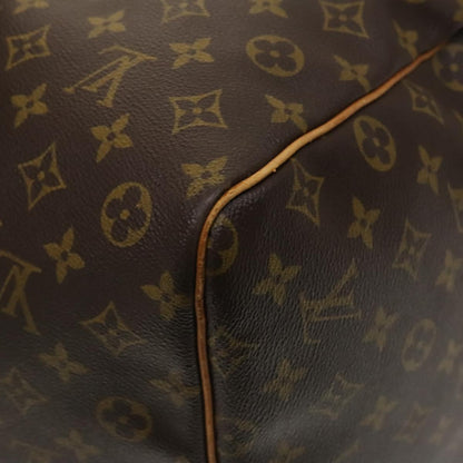 Louis Vuitton Keepall 60, Blue, Canvas, travel