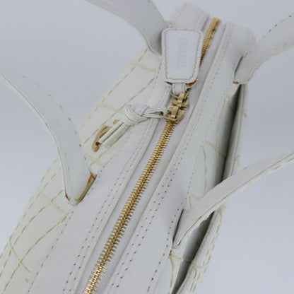 Chanel Wild stitch, White, Leather, handbag