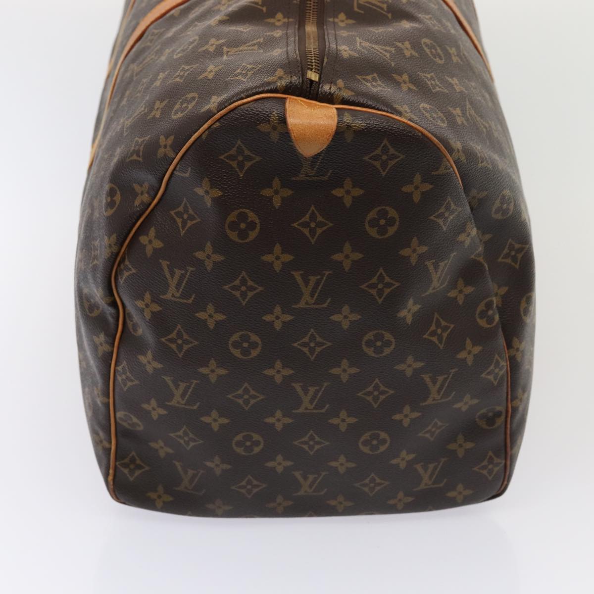 Louis Vuitton Keepall 60, Brown, Canvas, travel