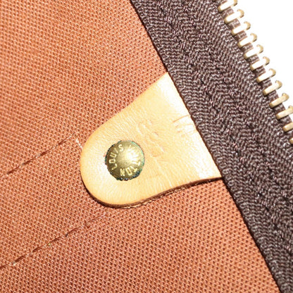 Louis Vuitton Keepall 60, Brown, Canvas, travel
