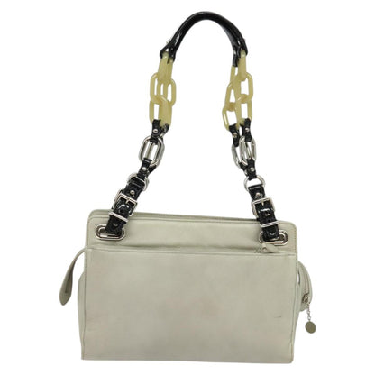Balenciaga, Grey, Leather, shoulder