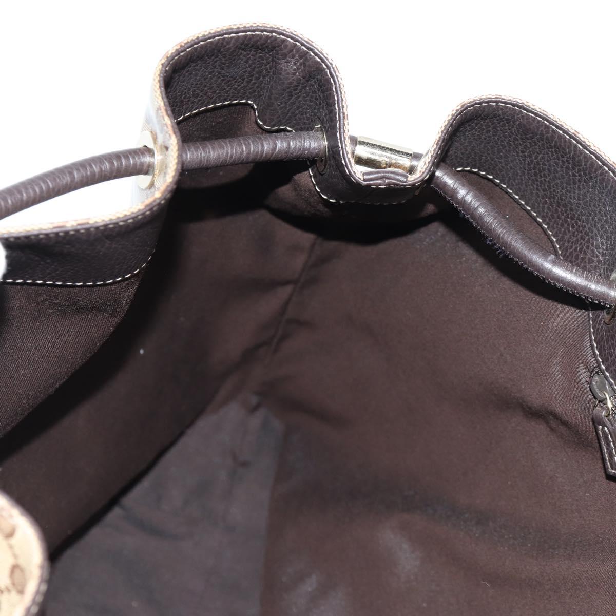 Gucci GG crystal, Beige, Canvas, tote