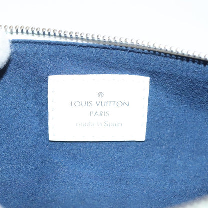 Louis Vuitton Trousse Elizabeth, White, Canvas, wallet