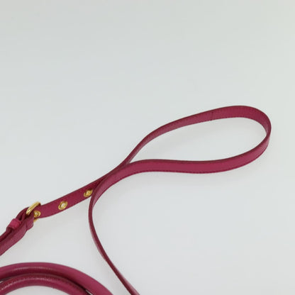 Miu Miu Madras, Pink, Leather, handbag