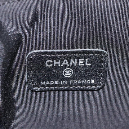 Chanel Timeless, Black, Leather, clutch