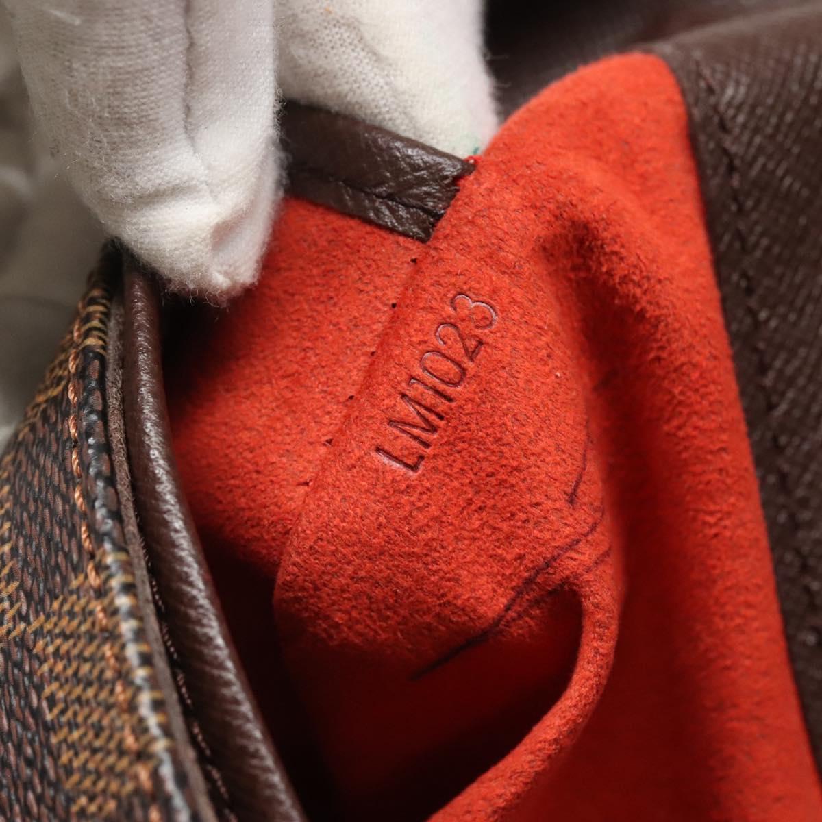 Louis Vuitton Musette Salsa, Brown, Canvas, shoulder