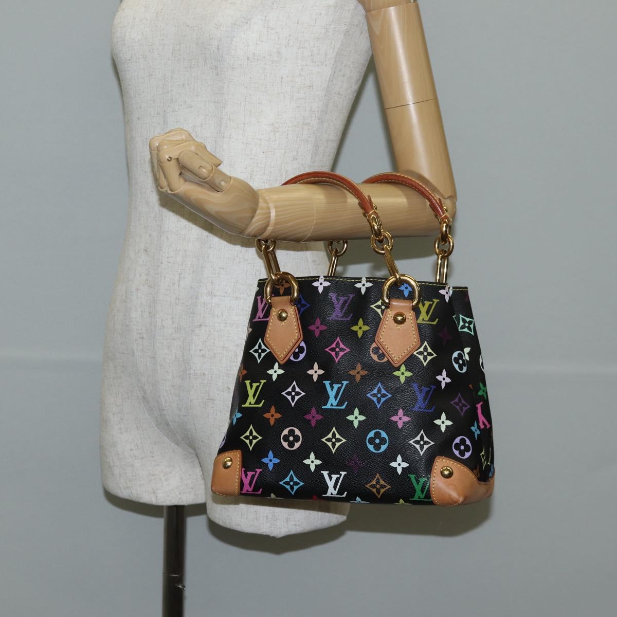 Louis Vuitton Audra, Multicolour, Canvas, handbag