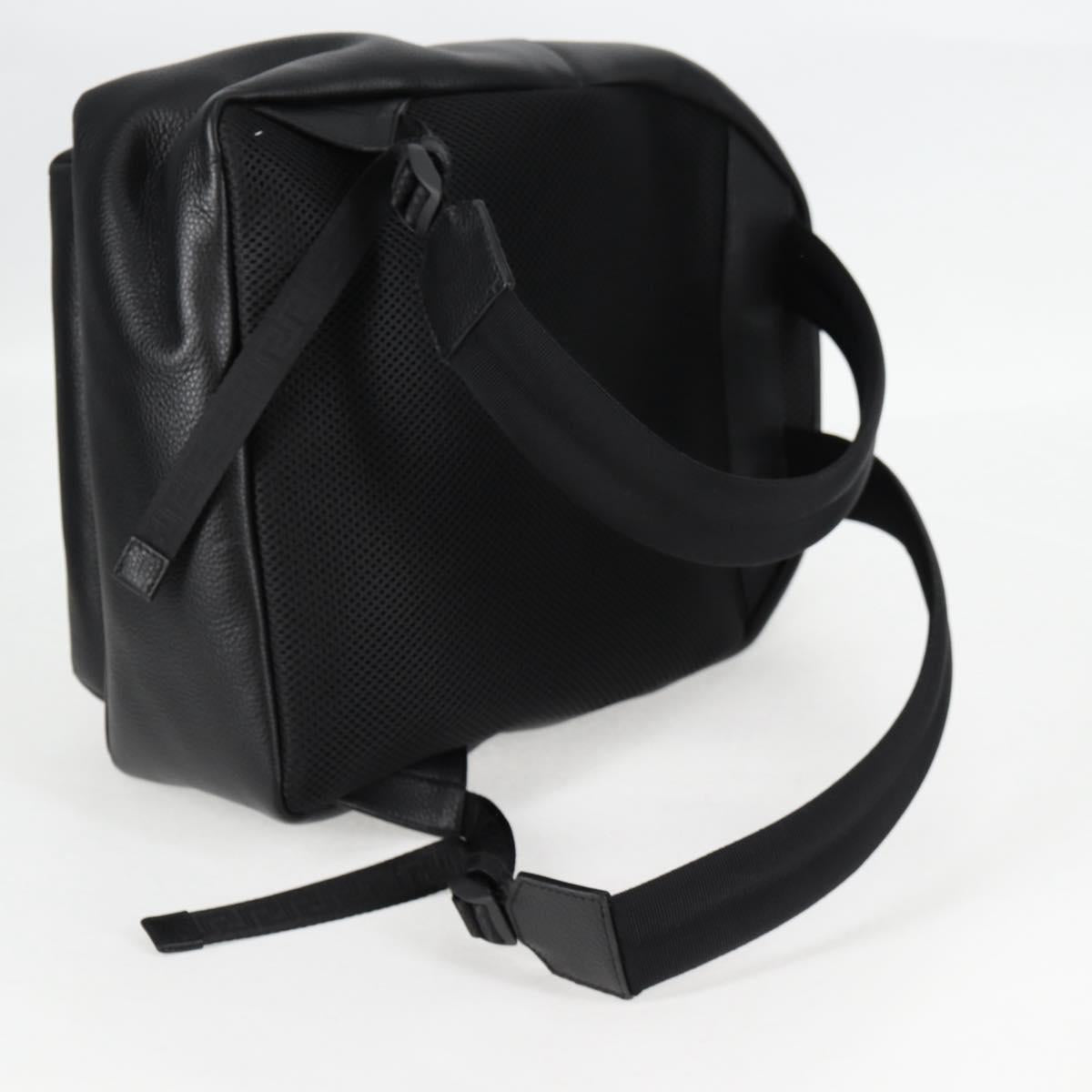 Versace Medusa, Black, Leather, backpack