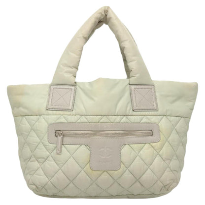 Chanel Coco Cocoon, Grey, NYLON, handbag