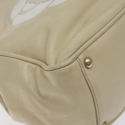 Chanel Camellia, Beige, Leather, tote