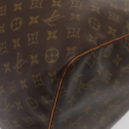 Louis Vuitton Keepall 60, Brown, Canvas, travel