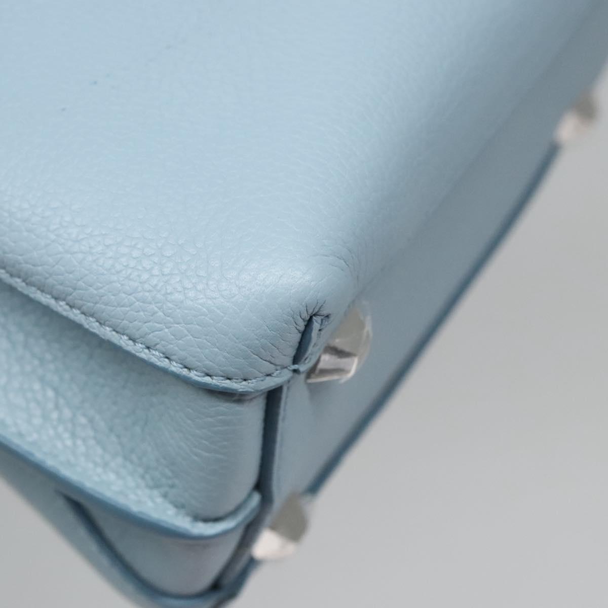 MCM Milla, Blue, Leather, handbag
