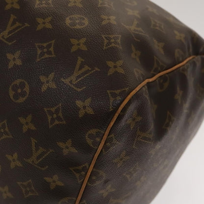 Louis Vuitton Keepall 55, Brown, Canvas, travel