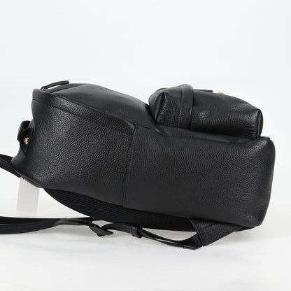 Versace Medusa, Black, Leather, backpack