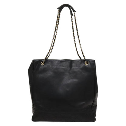 Chanel Quilted, Black, Leather, shoulder