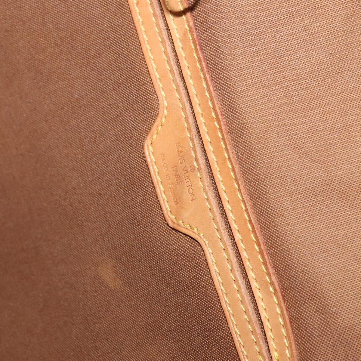 Louis Vuitton Montsouris, Brown, Canvas, backpack