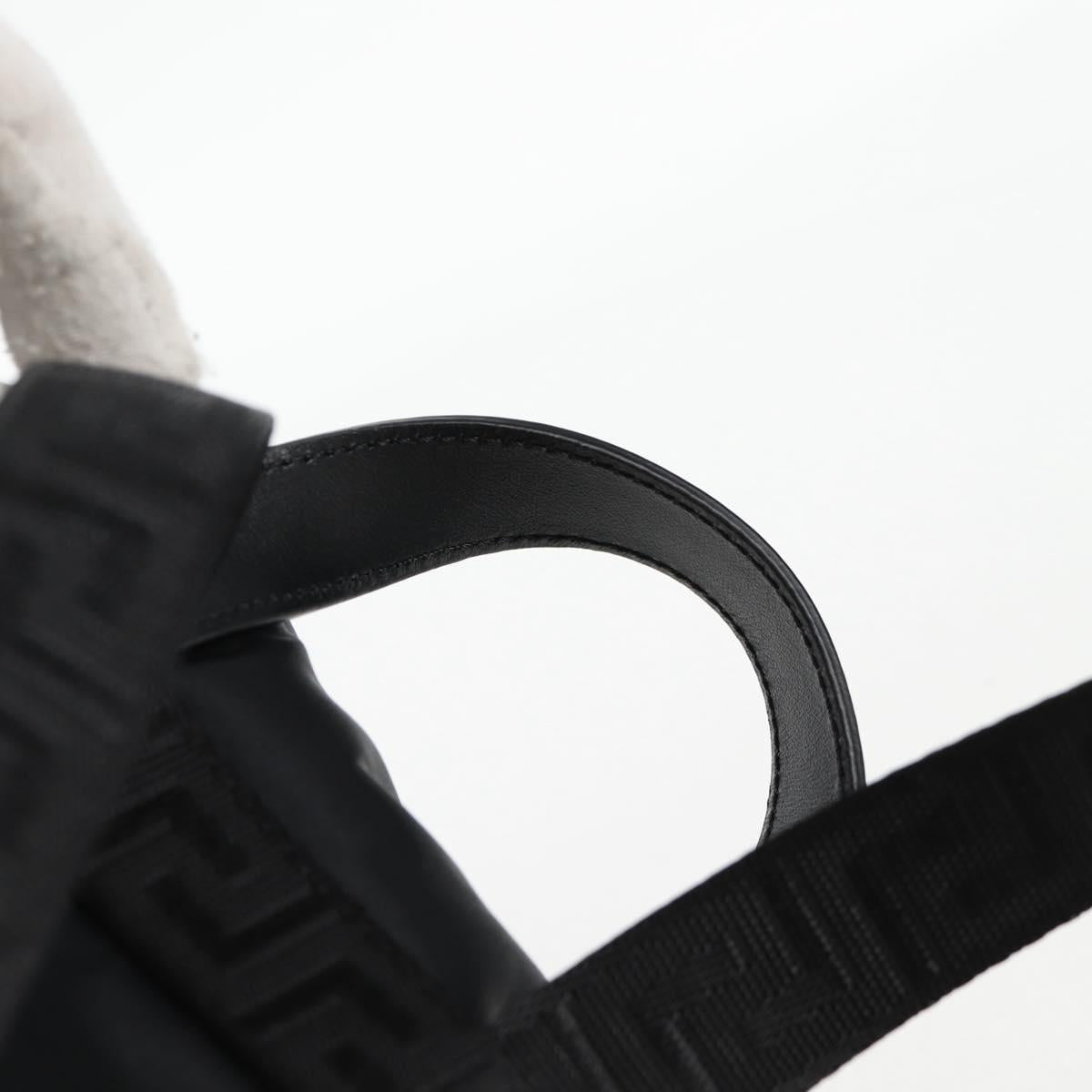 Versace Medusa, Black, NYLON, backpack