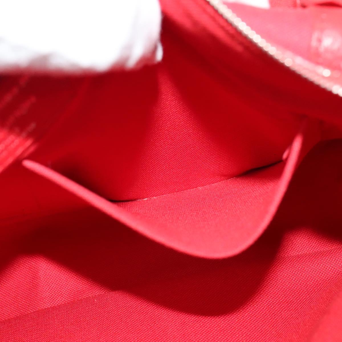 Louis Vuitton Parnassea, Red, Leather, shoulder