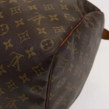 Louis Vuitton Keepall 50, Brown, Canvas, travel