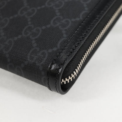 Gucci GG canvas, Black, Canvas, shoulder