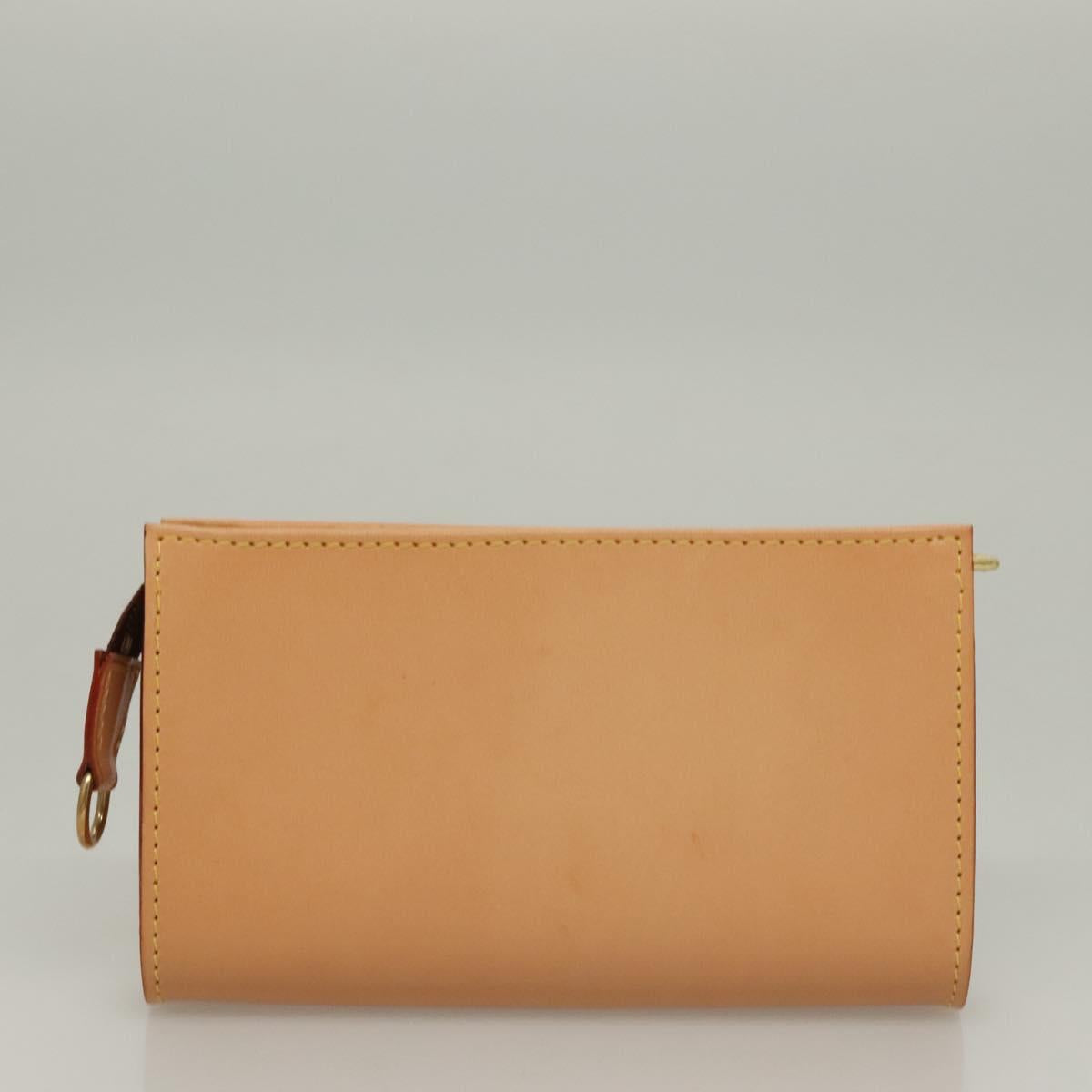 Louis Vuitton Bucket PM, Beige, Leather, shoulder