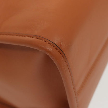 MCM Klassik Tote, Brown, Leather, tote