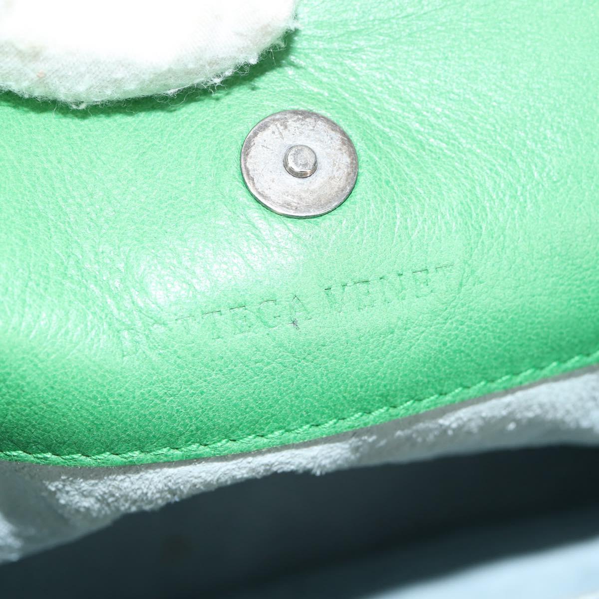 Bottega Veneta Intrecciato, Green, Leather, handbag