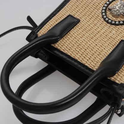 Versace Medusa, Beige, Canvas, tote