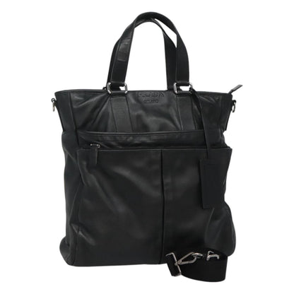 Prada, Black, Leather, tote
