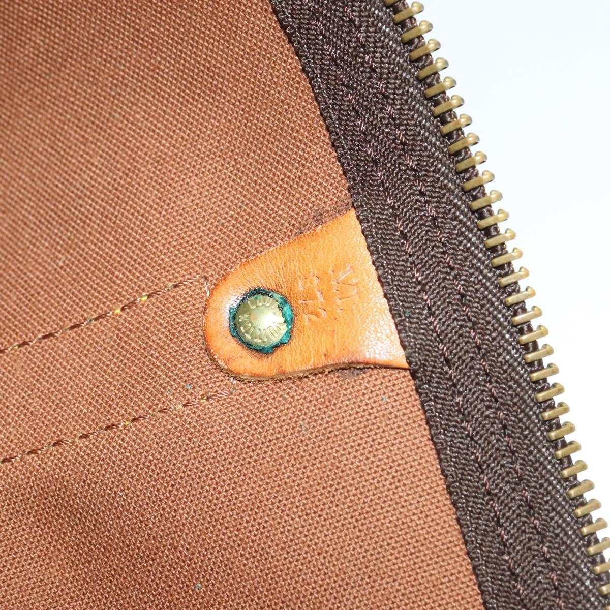 Louis Vuitton Keepall 55, Brown, Canvas, travel