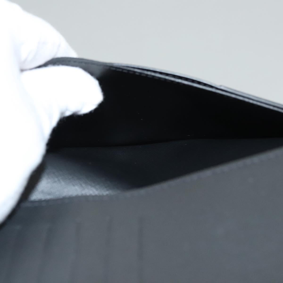 Louis Vuitton Brazza, Black, Canvas, wallet