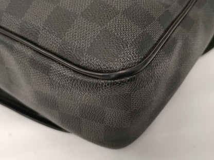Louis Vuitton Daniel Messenger Damier Graphite, Black, Canvas, Shoulder Bag