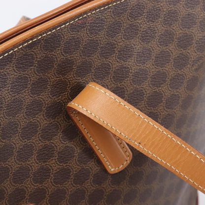 Celine Macadam Canvas and leather, Brown, Canvas, Tote Bag