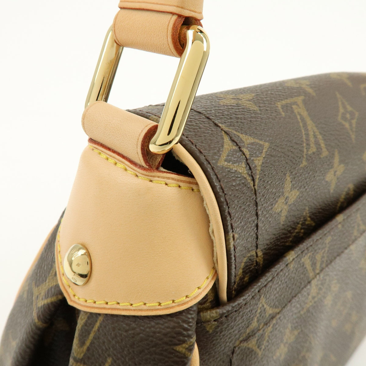 Louis Vuitton Beverly Monogram Canvas, Brown, Canvas, Handbag