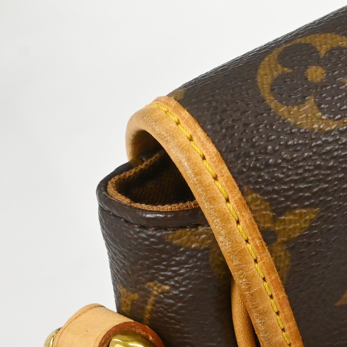 Louis Vuitton Tikal Monogram Canvas, Brown, Canvas, Handbag
