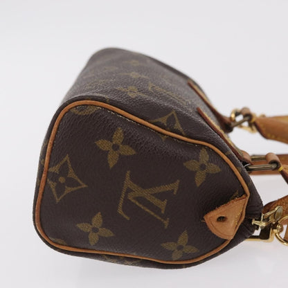 Louis Vuitton Speedy Mini HL Monogram Canvas, Brown, Canvas, Handbag