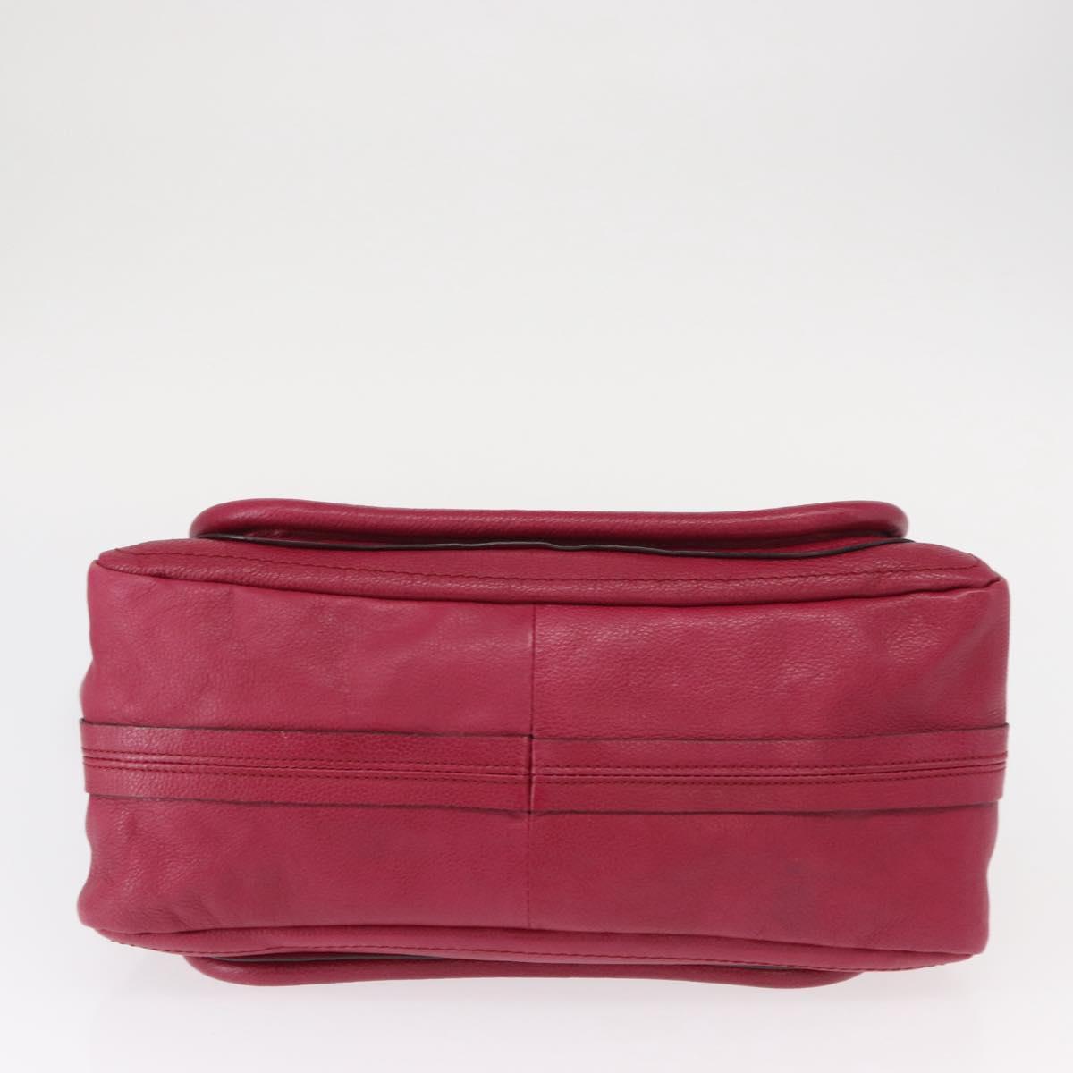 Chloe Paraty Handbag Quilted Leather, PINK, LEATHER, Handbag