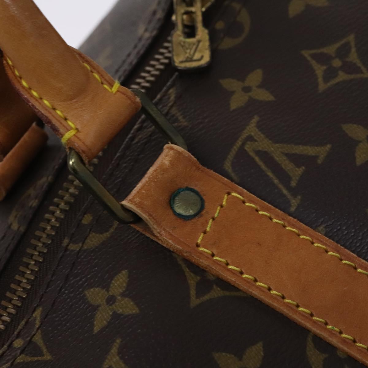Louis Vuitton Keepall 50, Brown, Canvas, travel
