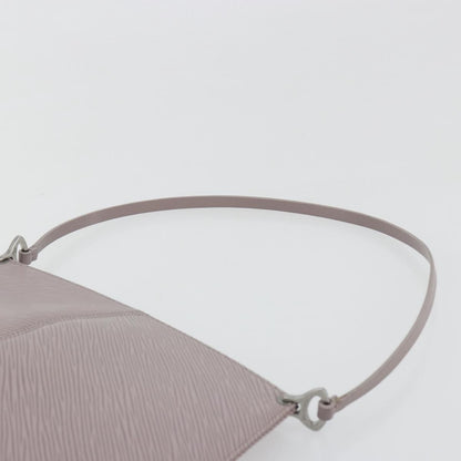 Louis Vuitton Demi Lune Pochette Epi Leather, Purple, Leather, Clutch