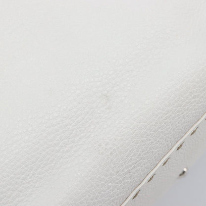 Fendi Selleria 2Bag Leather, White, Leather, Handbag