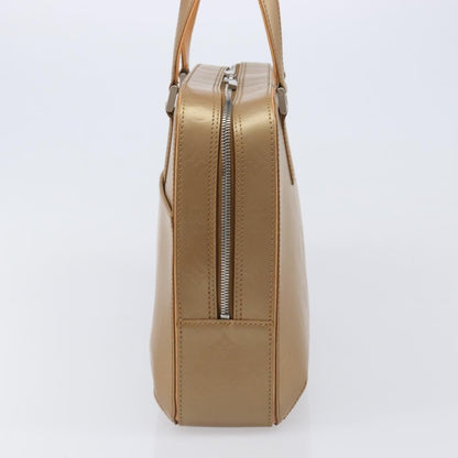 Louis Vuitton Mat Malden Monogram Vernis, Beige, Canvas, Handbag