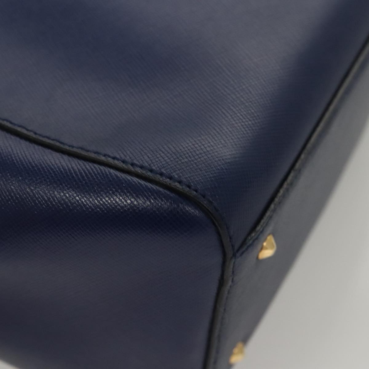 Prada Cleo, Navy, Leather, clutch