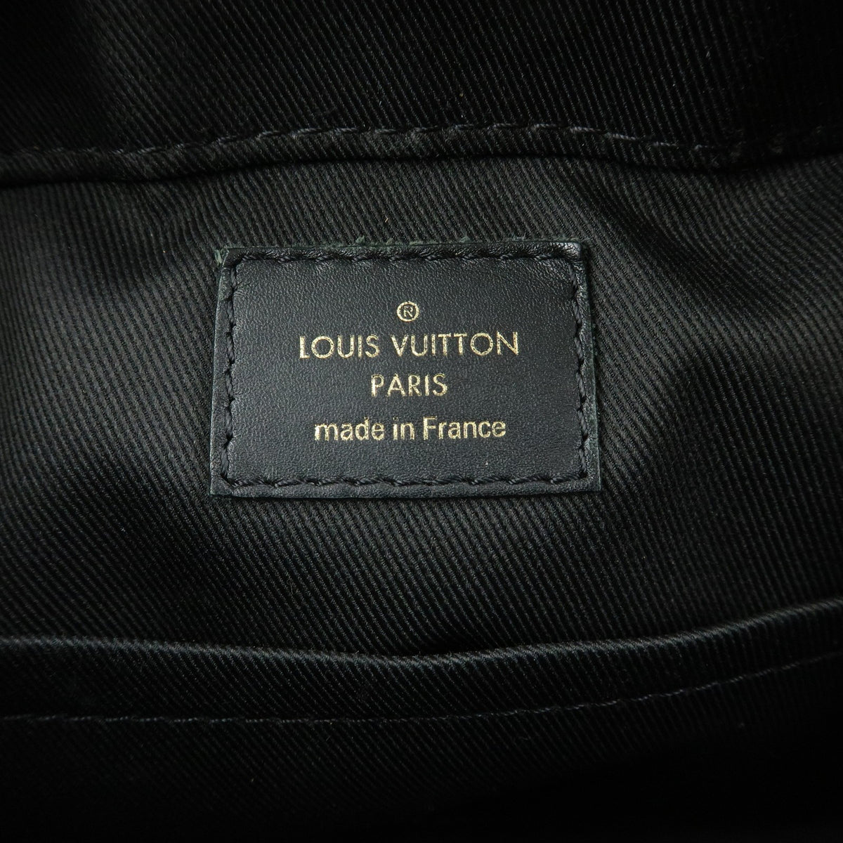 Louis Vuitton Saintonge Monogram Canvas with Leather, Brown, Canvas, Handbag