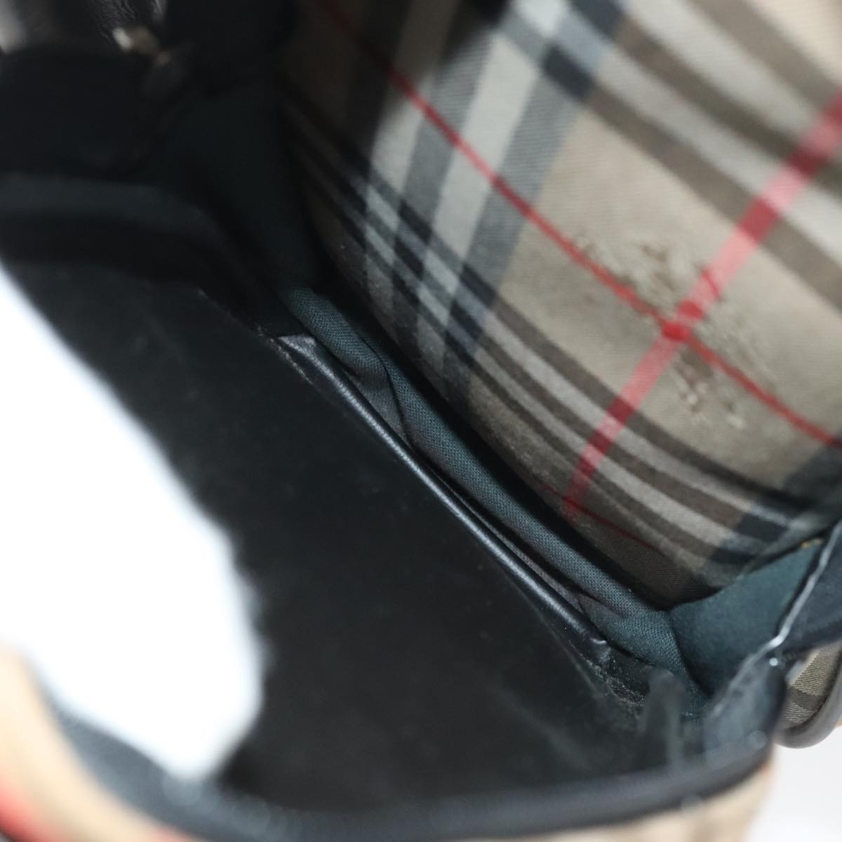 Burberry Nova Check, Beige, Canvas, handbag