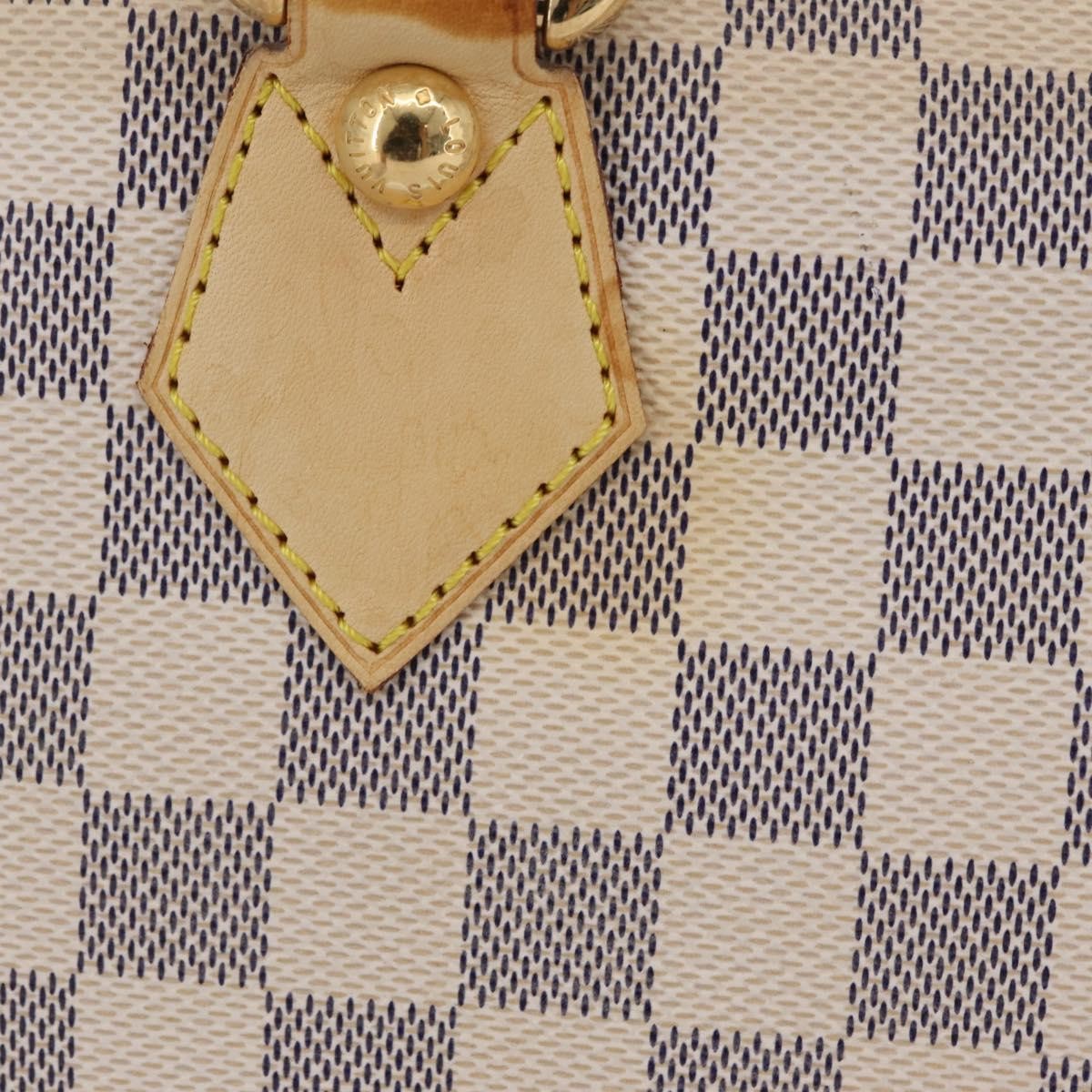 Louis Vuitton Saleya Damier, White, Canvas, Handbag